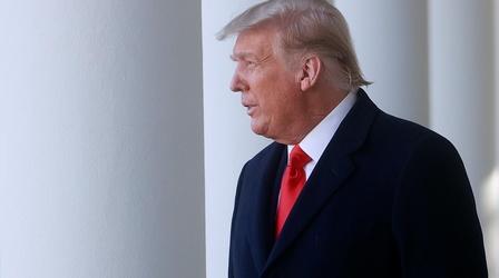 Video thumbnail: PBS NewsHour Biden urges national unity as Trump erases ally's conviction