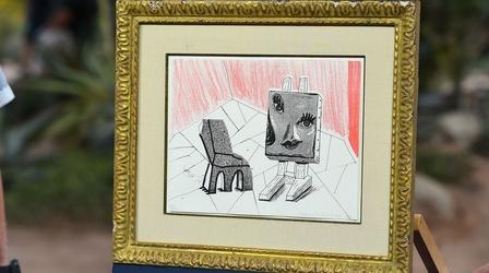 Video thumbnail: Antiques Roadshow Appraisal: 1986 David Hockney "Celia with Chair" Print