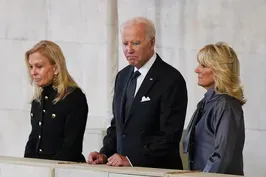 News Wrap: Bidens pay their respects to Queen Elizabeth II