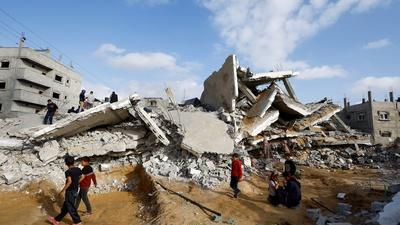 More than 200 bodies found in mass grave at hospital in Gaza