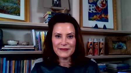 Video thumbnail: Capitol Report Guests: Gov. Gretchen Whitmer (D) and Dr. Joneigh Khaldun