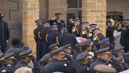 Funeral Held for Slain Officer Andrés Mauricio Vásquez Lasso