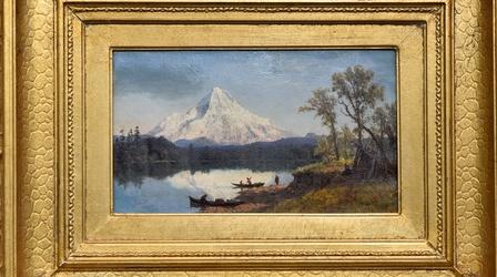 Appraisal: Albert Bierstadt Landscape Oil, ca. 1863
