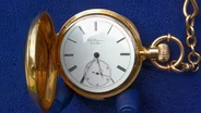 Appraisal: Jules Jürgensen Pocket Watch with Gold Chain, ca. 1885