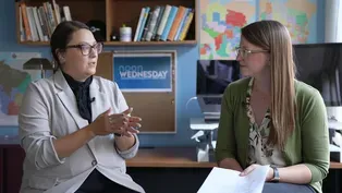 Noon Wednesday with guest Wenona Wolf