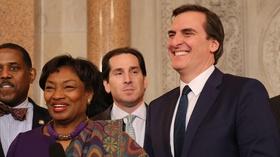 Video thumbnail: New York NOW Democrats pass Child Victims Act, Stricter Gun Control