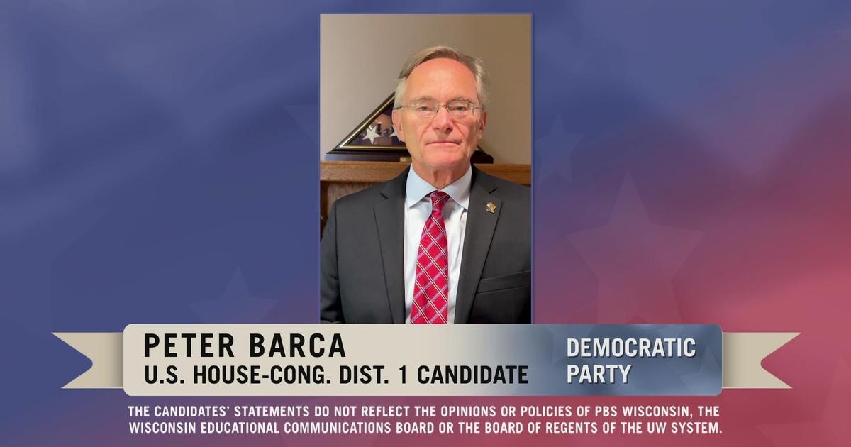 PBS Wisconsin Public Affairs | 2024 Candidate Statement: Peter Barca, US House - 1st Congressional District