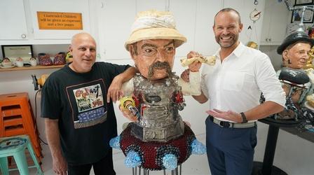 Video thumbnail: Rob on the Road Artist Tony Natsoulas