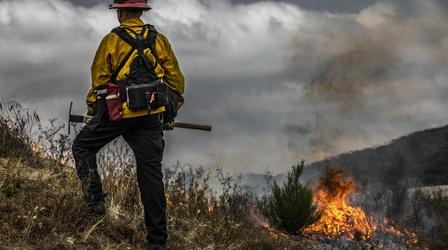 Video thumbnail: KPBS Roundtable Roundtable: Wildfire Risk Leaves California In The Dark