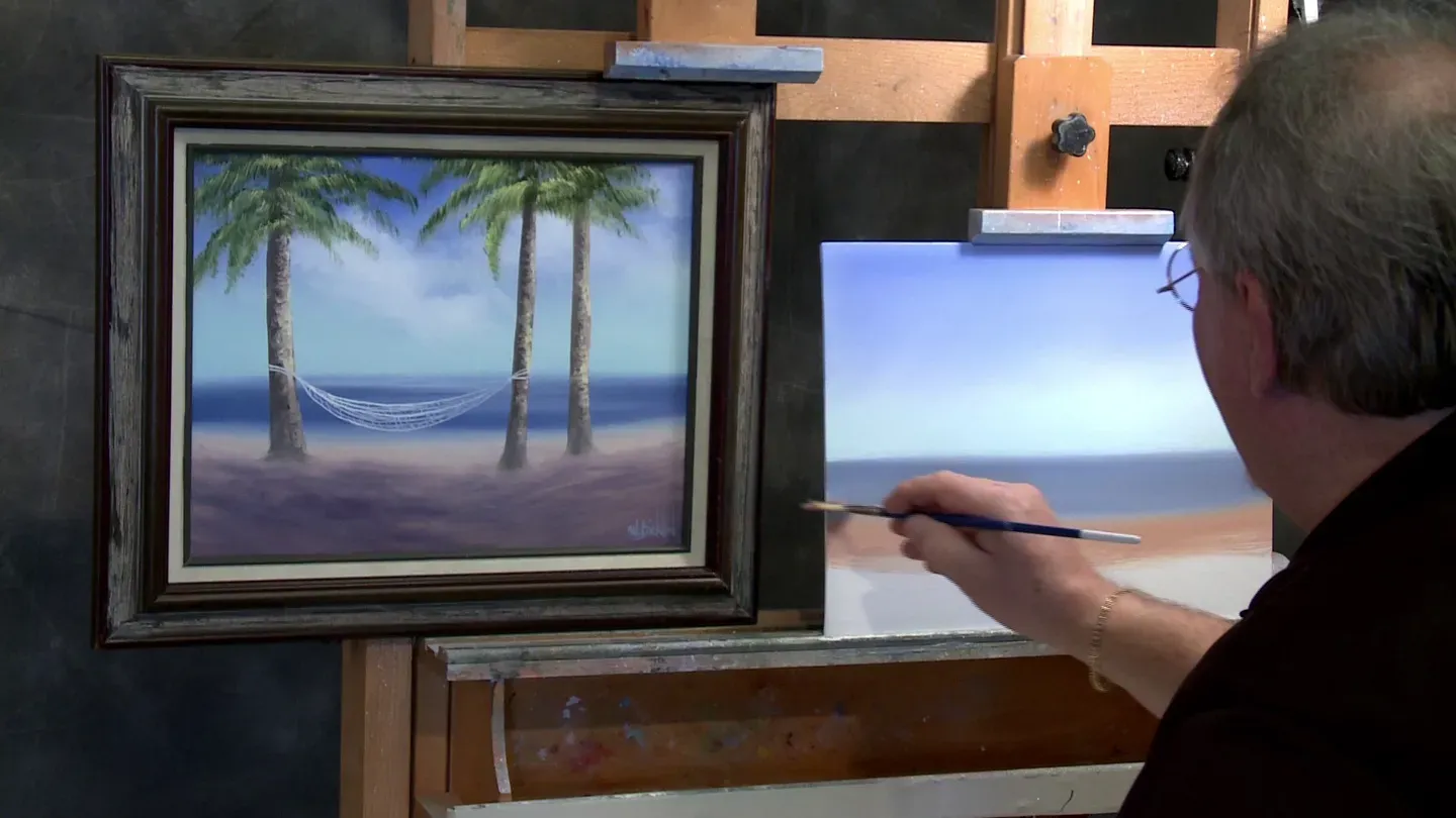 Wilson Bickford "A Nap on the Beach"