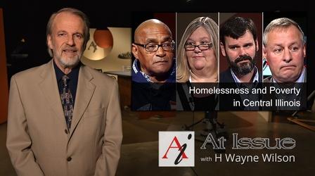 Video thumbnail: At Issue S31 E23: Homelessness and Poverty in Central Illinois