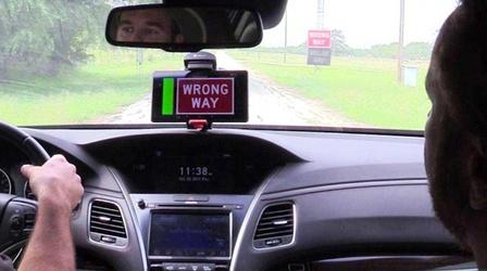 Video thumbnail: KLRN SciTech Now Oct. 26, 2017 | Warning wrong-way drivers