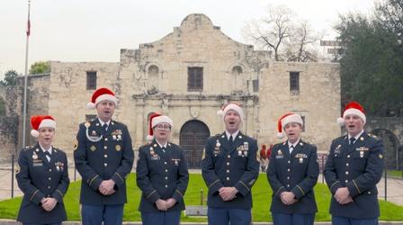 Video thumbnail: PBS NewsHour Hear U.S. troops sing ‘God Rest Ye Merry Gentlemen’