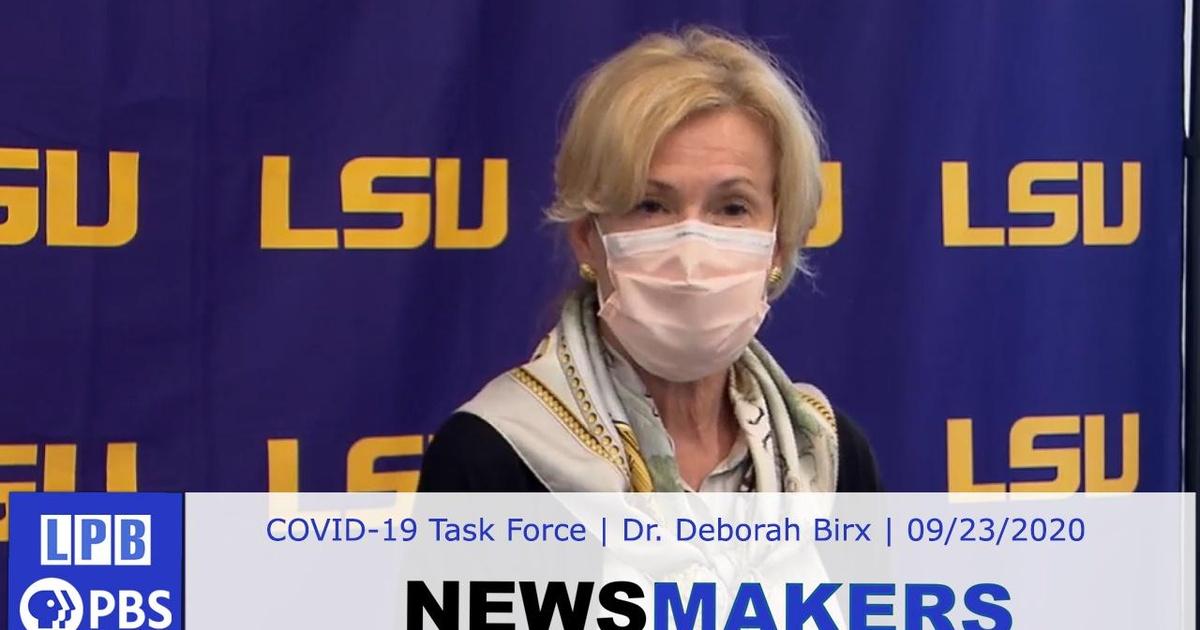 Newsmakers | COVID-19 Task Force | Dr. Deborah Birx | 09/23/2020 ...