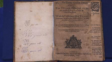 Video thumbnail: Antiques Roadshow Appraisal: 1655 Shakespeare "King Lear" 3rd Quarto Edition