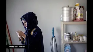 A Young Afghan Woman Works On Her GED Degree