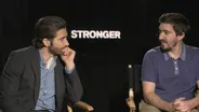 Jake Gyllenhaal and Jeff Bauman for "Stronger"