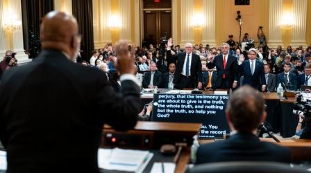 Video thumbnail: PBS NewsHour The January 6th Hearings - Day 4