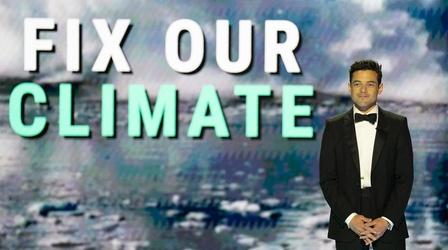 Video thumbnail: The Earthshot Prize Rami Malek Presents the Award for "Fix Our Climate"