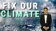 Rami Malek Presents the Award for "Fix Our Climate"