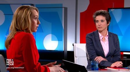 Video thumbnail: PBS NewsHour Amy Walter and Lisa Lerer on Democrats' 2020 fundraising