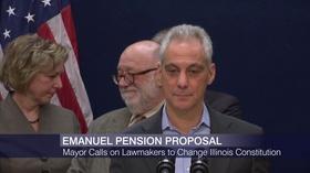 Video thumbnail: Chicago Tonight Mayor Emanuel: Change State Constitution on Pensions