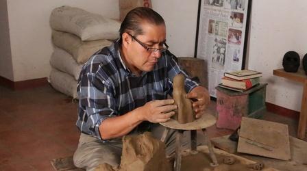Video thumbnail: Craft in America Carlomagno Pedro Martínez sculpts and assembles a figure