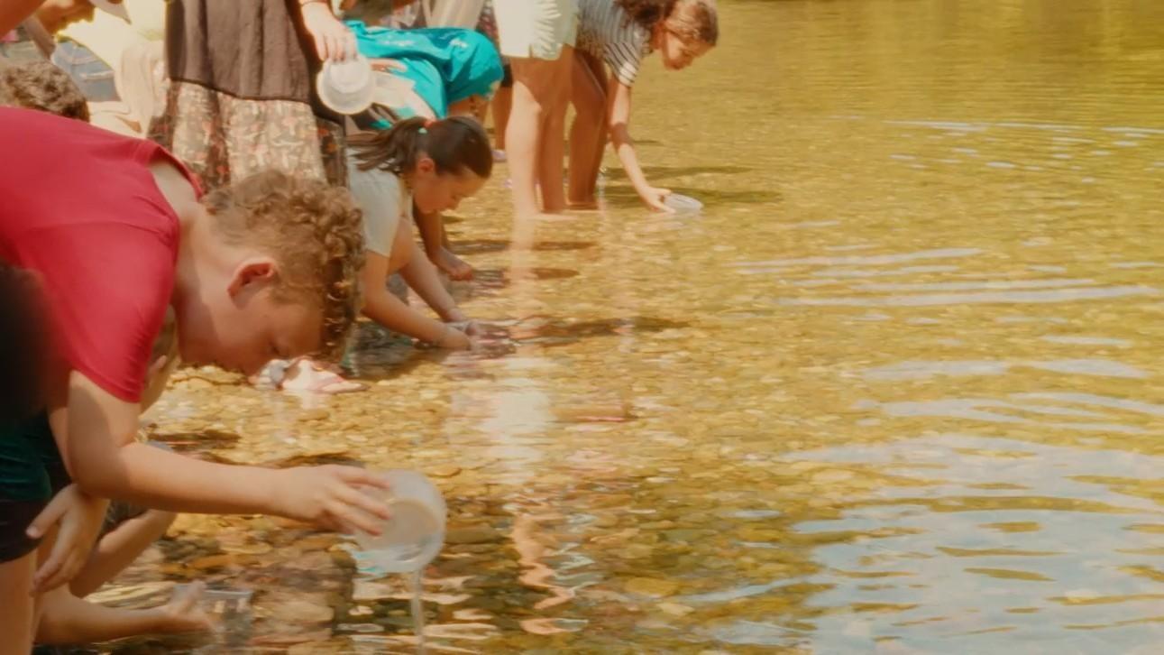 Vermont 4th graders raise baby trout, discovering ecosystems and connecting with nature firsthand.