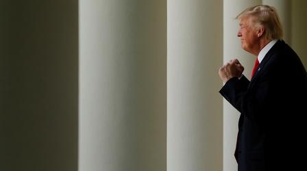 Video thumbnail: PBS NewsHour Why are leaks and infighting plaguing Trump's presidency?
