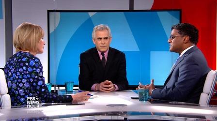 Video thumbnail: PBS NewsHour Corn and Ponnuru on Russia probe indictments