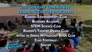 Students/parents love the afterschool programs at Bruner ES