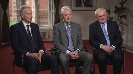Video thumbnail: Amanpour and Company EXCLUSIVE: Bill Clinton, Tony Blair and Bertie Ahern