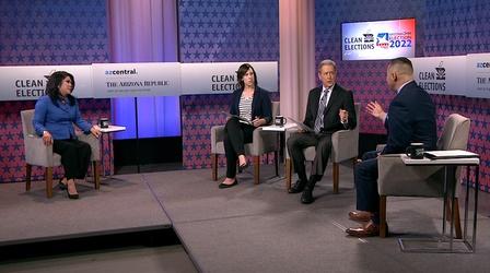 Video thumbnail: Arizona Horizon 10-03-22: Arizona State Treasurer Debate