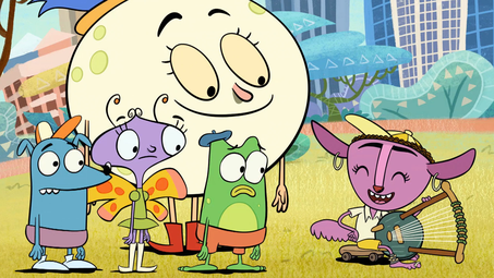 Luna And The Kids Work Together To Water Bob Let S Go Luna Videos Pbs Kids