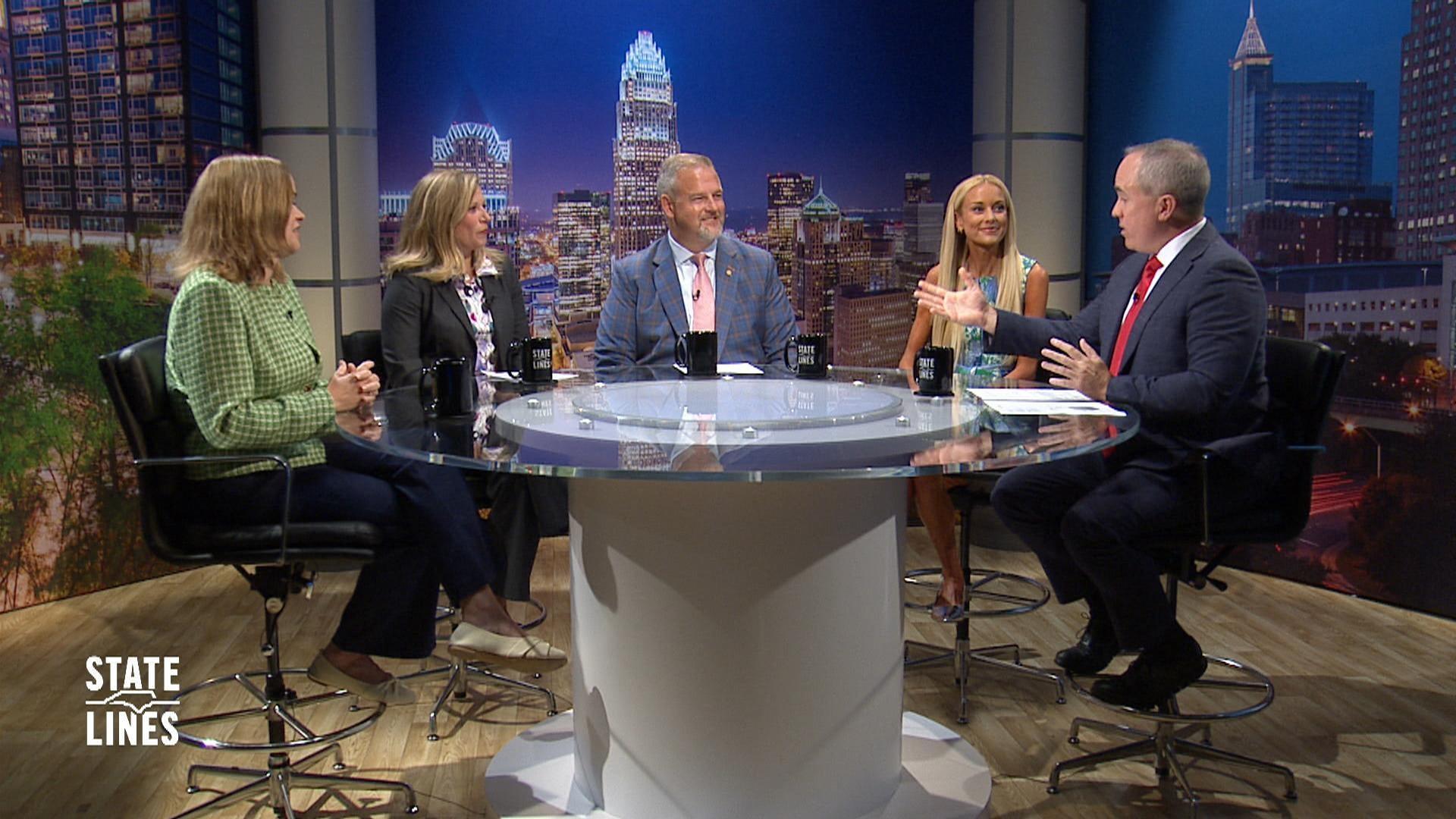 State budget update; election reform bill; data center tax incentives; property tax revaluations.