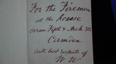Appraisal: Walt Whitman-inscribed Memoranda, ca. 1875