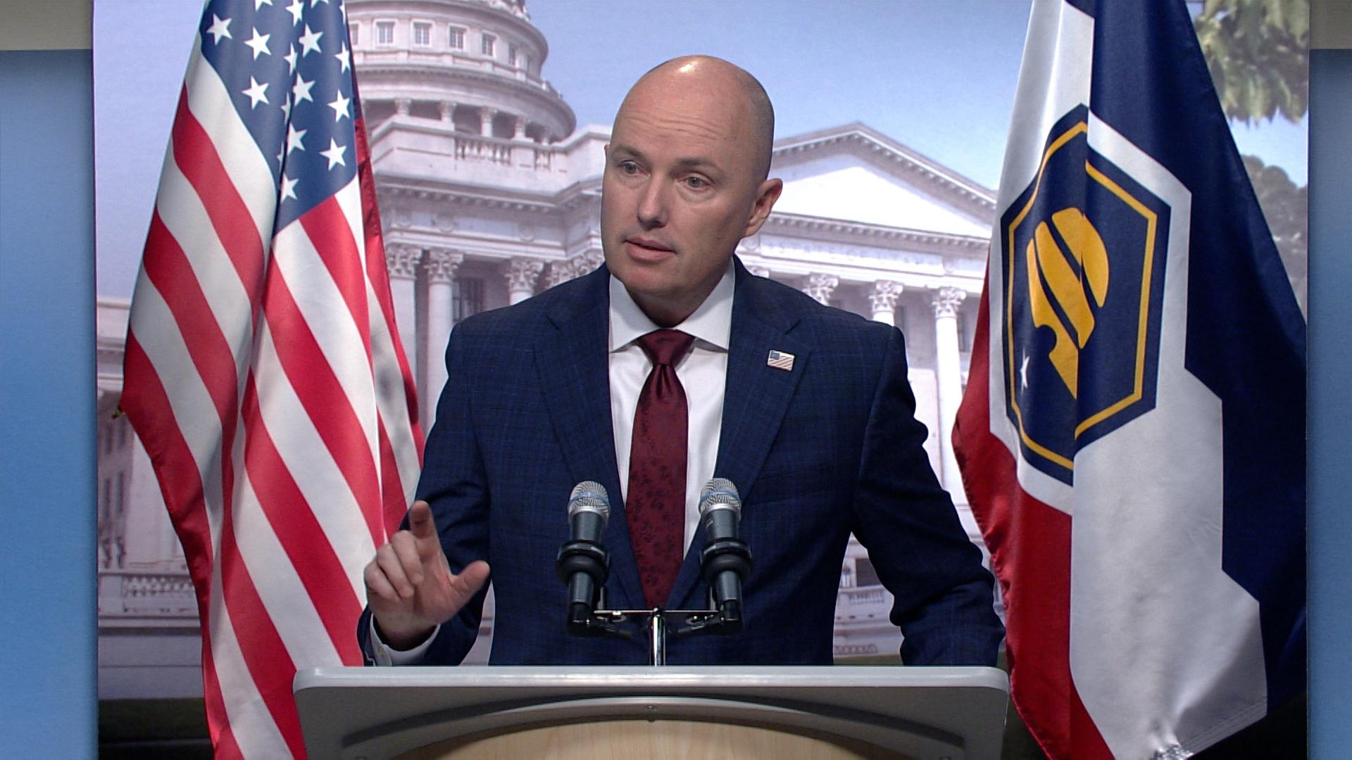 Utah Governor Spencer Cox spoke about his priorities ahead of the legislative session.