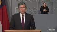 Coronavirus Briefing: NC Gov. Roy Cooper  (05/08/20) ASL