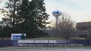 Crain’s Headlines: Baxter to Help Moderna Vaccine Production