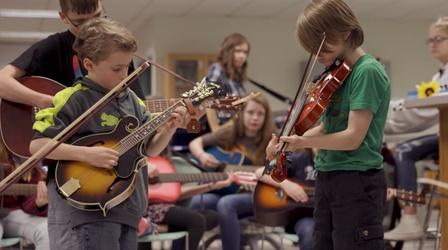 Video thumbnail: The Art Scene Junior Appalachian Musicians: Mountain Music for Kids