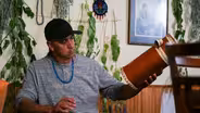 Ojibwe artist Biskakone Greg Johnson