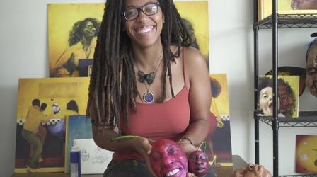 Video thumbnail: MUSE Dare Coulter: Sculptor, Painter, Muralist.