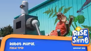 Field Trip Robot Mural
