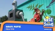 Field Trip Robot Mural