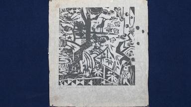 Appraisal: 1959 Munakata Shikō Woodblock Print