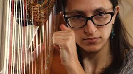 Video thumbnail: Spotlight Harpists Aim to Change Your Mind About Their Instrument