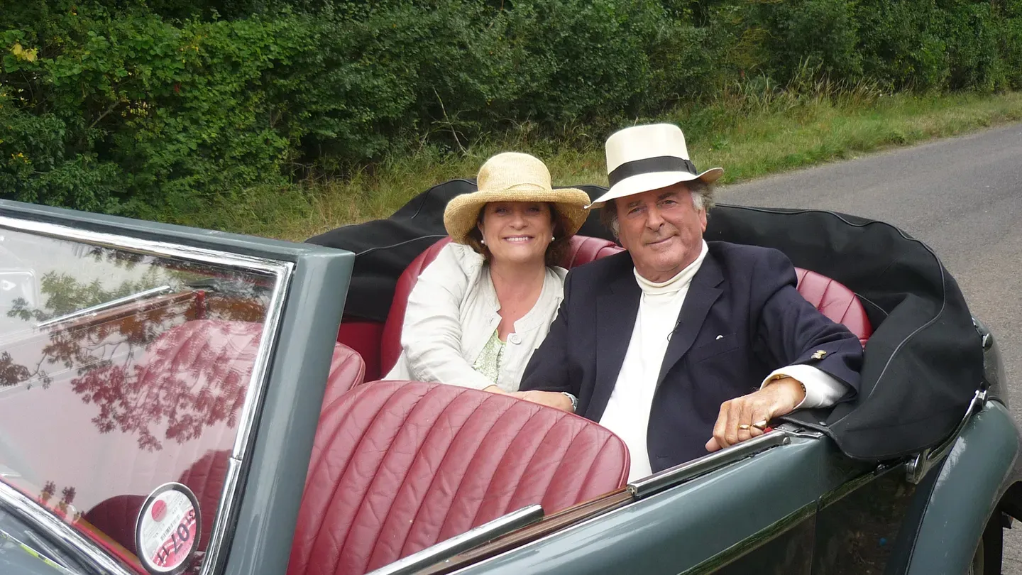 Sir Terry Wogan and Caroline Quentin