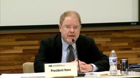 Video thumbnail: The University of North Carolina: A Multi-Campus University UNC Board of Governors Press Conference, November 19 2020