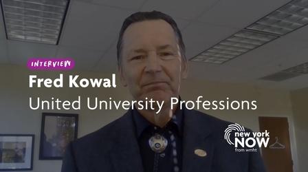 Video thumbnail: New York NOW Unions' Handling of Vaccine Mandate with Fred Kowal