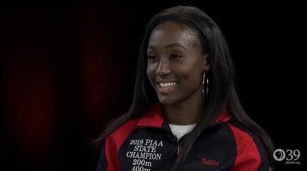 Video thumbnail: WLVT Athlete of the Week Female Athlete of the Week! Talitha Diggs